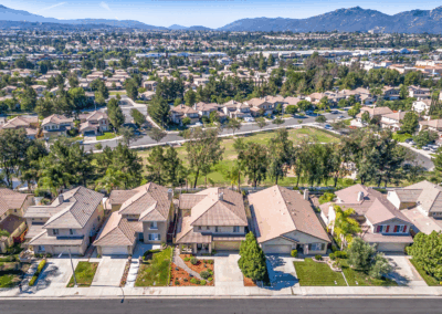 Southern California home with the San Jacinto Mountains in the background, tyler media works, real estate photography