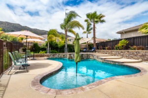 19 Backyard pool, tyler media works, real estate photography